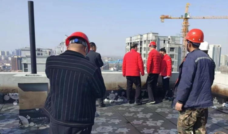 德百集團領(lǐng)導蒞臨禹城德百玫瑰園項目調研指導