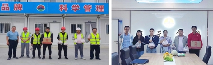 天普分公司雙節慰問(wèn)一線(xiàn)員工