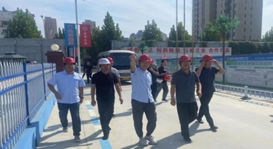 禹城市領(lǐng)導“兩節”期間蒞臨昱景蘭庭項目視察安全生產(chǎn)工作