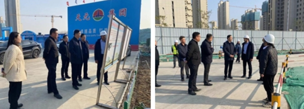 王大山蒞臨德州天衢新區實(shí)驗學(xué)校初中部建設項目視察指導